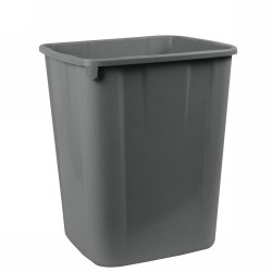 ITALPLAST PLASTIC WASTE BIN 32Litre Dark Grey